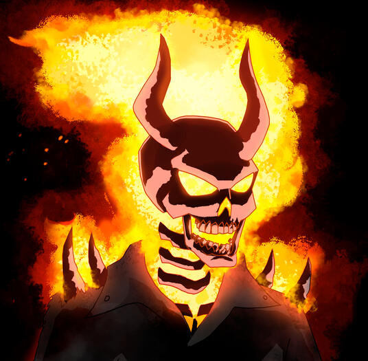 Ghost Rider redesign portrait [Commission]