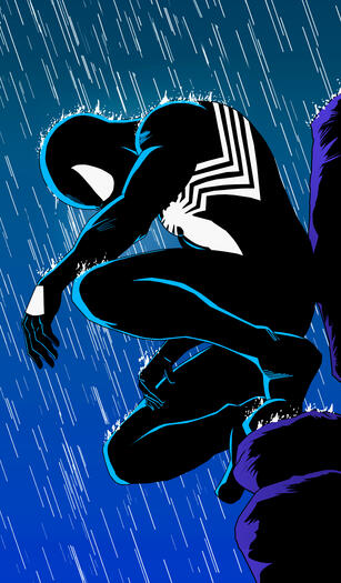 Spider-Man 3 poster comic book style